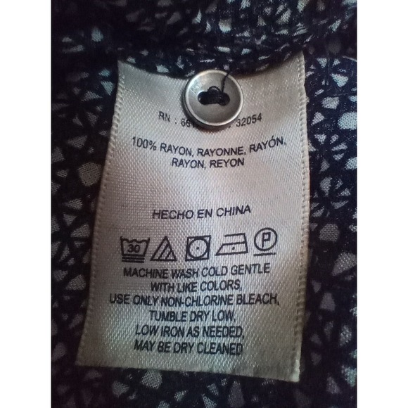 Holding Horses Anthropologie Dress Womens‎ Sz 8 Mixed Print Boho Lagenlook - Picture 11 of 16